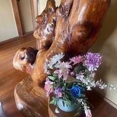 値下げしました❗️世界に一つしかない形❗️希少な✨屋久杉　玄関インテリアに是非✨の画像