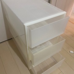 無印良品　衣装ケース　3個セットの画像