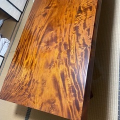 一枚板　ダイニングテーブルの画像