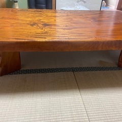 一枚板　ダイニングテーブルの画像