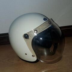 Guardy PLAIN ジェットヘルメット ホワイト Mサイズ