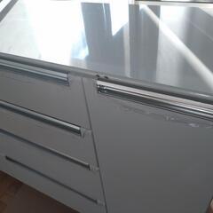 新品未使用　キャビネット　キッチンカウンターの画像