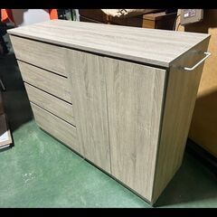 札幌限定配送/お引き取り可◆家具◆LOWYA◆収納棚/リビングボ...