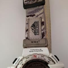 CASIO PRO TREK トリプルセンサー腕時計 ジャンク品　値下げしました！の画像