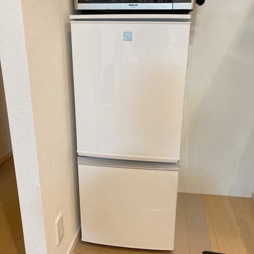 SHARP/シャープ 冷蔵庫　SJ-14E4-KW