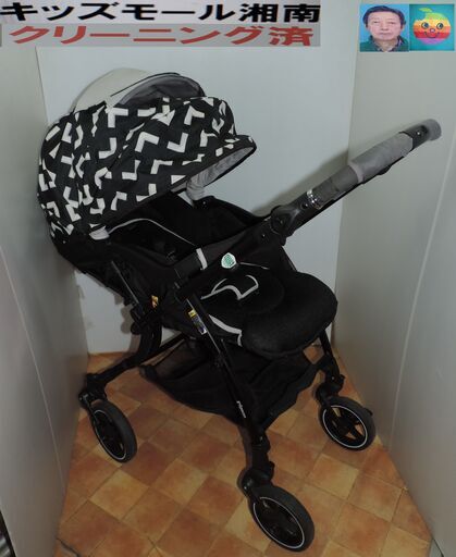 ベビー・子供用品買取販売キッズモール湘南/綺麗/ピジョンランフィリノンRA８L/１～３６カ月オート４輪/洗濯済/フレームタイヤ新品交換