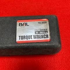 BAL トルクレンチ6pcセット の画像