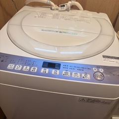 (決まりました)シャープ　縦型洗濯機　2018年製 7.0kg 