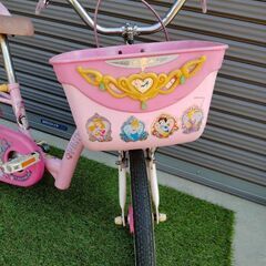子供自転車　女の子　ディズニー　16インチor18インチ　補助輪...