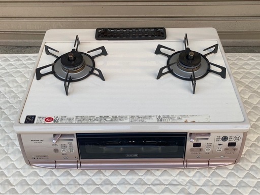 A384◆大阪ガス「都市ガス用ガスコンロ」RTS61AWKR ガステーブル Siセンサー