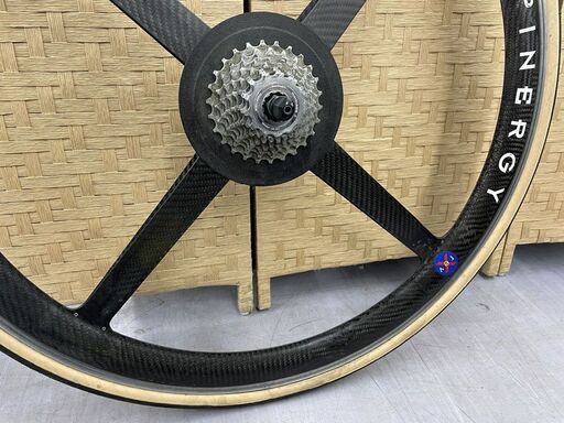 希少 SPINERGY REV-X ロードバイクホイール 4本バトン カーボン