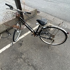 自転車　ママチャリ