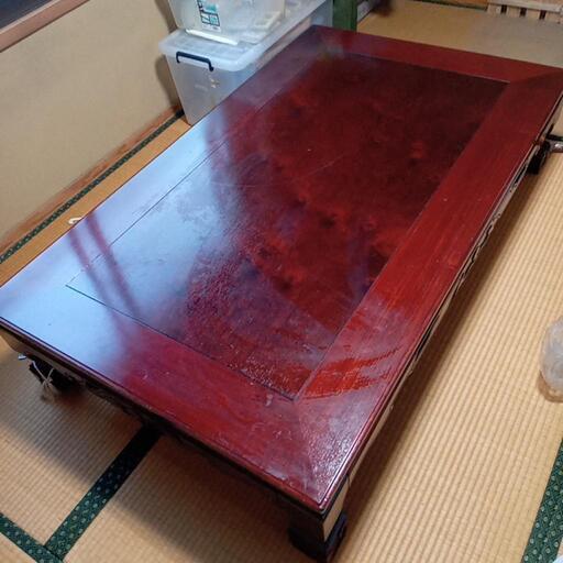 レトロな座卓