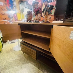 【倉庫保管中】 スタッキングキャビネット・Ｂセット　無印　無印良品　MUJI テレビボード　テレビ台　ローボード スタッキングキャビネット　オーク　ナチュラル　木製　廃盤　廃番　オーク材の画像