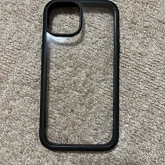 iPhone13/14 衝撃吸収ハイブリッドケース ブラックの画像