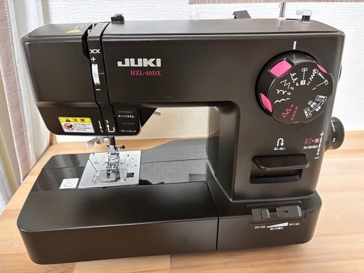 ミシン　JUKI  HZL-40DX 　フットコントローラー付