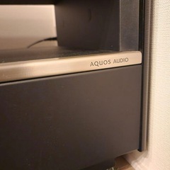 AQUOS AN-AR630 オーディオスピーカー付きテレビ台の画像