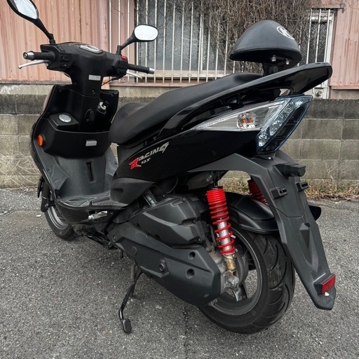 キムコ レーシング125 Fi ブラック　実働　動画あり　大阪