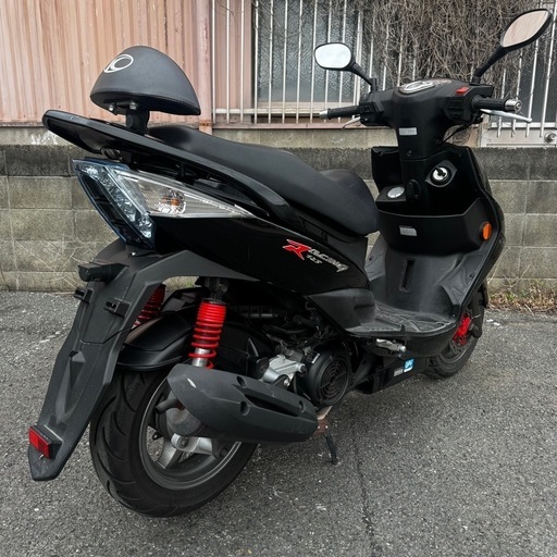 キムコ レーシング125 Fi ブラック　実働　動画あり　大阪