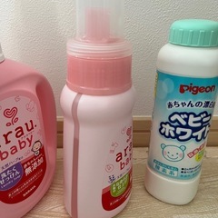 ベビー洗濯洗剤、柔軟剤、漂白剤の画像