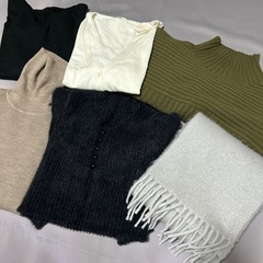 ニット、長袖の画像