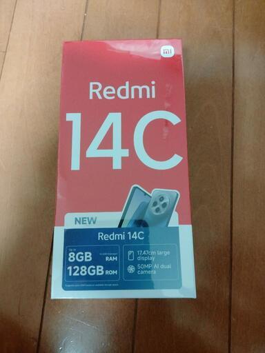 スマホ 未開封 redmi 14c ブラックカラー Redmi 14C 16GB RAM 256GB