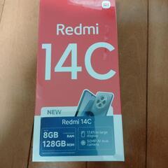 スマホ　未開封　redmi 14c　ブラックカラー