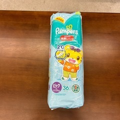 M2503-405 配送不可　P&G Pampers ×こどもちゃれんじ　さらさら風通しパンツ ビッグXL 12-22kg 36枚入り 男女共用 期間限定 未開封品の画像