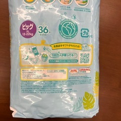 M2503-405 配送不可　P&G Pampers ×こどもちゃれんじ　さらさら風通しパンツ ビッグXL 12-22kg 36枚入り 男女共用 期間限定 未開封品の画像