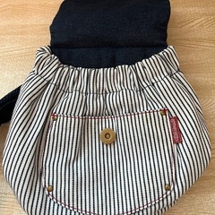 ベビー　リュック　ストライプの画像