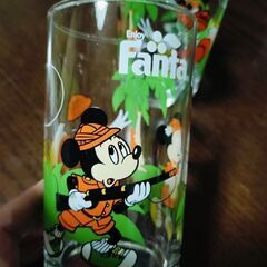 レトロディズニーグラス