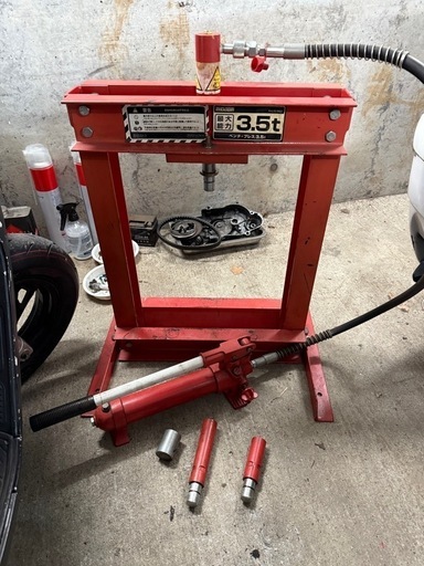 Straight ベンチプレス3.5t 油圧プレス機