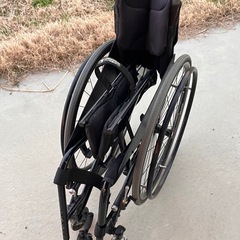 ＯＸオーエックスエンジニアリング社製　車椅子　車いす　車イス　スロープ松葉杖自走式介助の画像