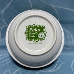 【未使用】不二家 ペコの重なるハッピーボウル DREAM × スター お皿 陶器 Peko family clukの画像