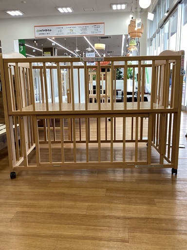 トレファクマーケット久喜店】スリーピーベビーベッド(森の妖精