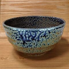 砂地藍流し 多用どんぶり１個／未使用品の画像