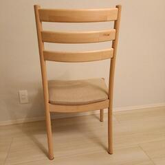 ニトリ  椅子2脚 セット 新生活 比較的美品の画像