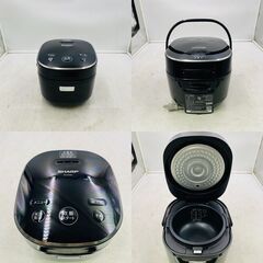 【❗️✨️セット販売✨️❗️】アイリス電子レンジ・SHARP炊飯器✨️お得な家電2点セット✨️便利＆コンパクトな組み合わせ❗️の画像