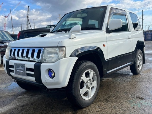 支払総額15.8万円】h21年式パジェロミニ4WDターボ 車検令和9年3月 機関 
