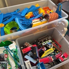 プラレール 大量の画像