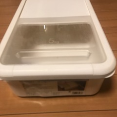 米びつ　5kg  ライスストッカー　システムキッチン用　カインズ