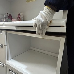 決まりました🙏　キッチンボード　レンジボード　食器棚の画像