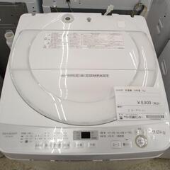 SHARP 洗濯機 18年製 7kg TJ10774の画像