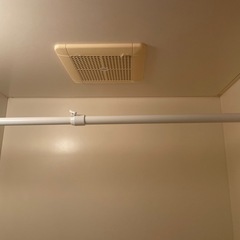 伸縮ポール　浴室用の画像