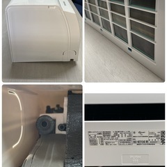 R423 ☀️ ジモティー限定価格♪ 2024年製の高年式！ TOSHIBA エアコン （2.2kw おもに6畳用） RAS-N221E4X ⭐ 動作確認済 ⭐ クリーニング済の画像