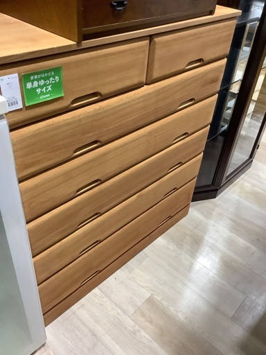 6段チェスト ナチュラル 入荷致しました！