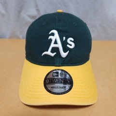 NEW ERA ニューエラ As アスレチックス キャップ 帽子 古着