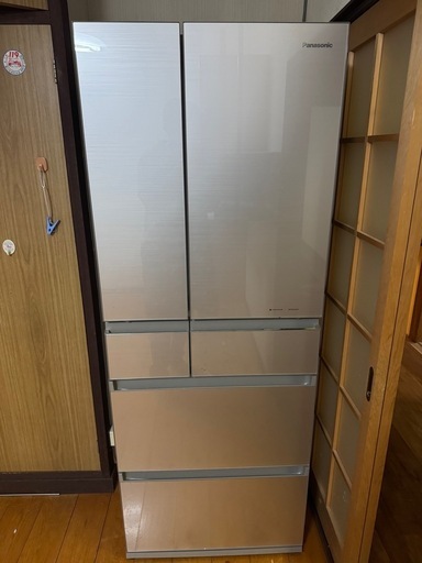 【中古美品】パナソニック冷蔵庫　2019年式