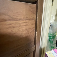 22日まで！
木製ルーバー扉　2枚扉 シューズボックスの画像