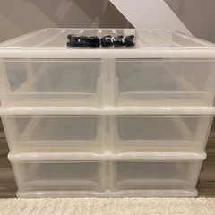 【取引完了】衣装ケース　ニトリ　3段